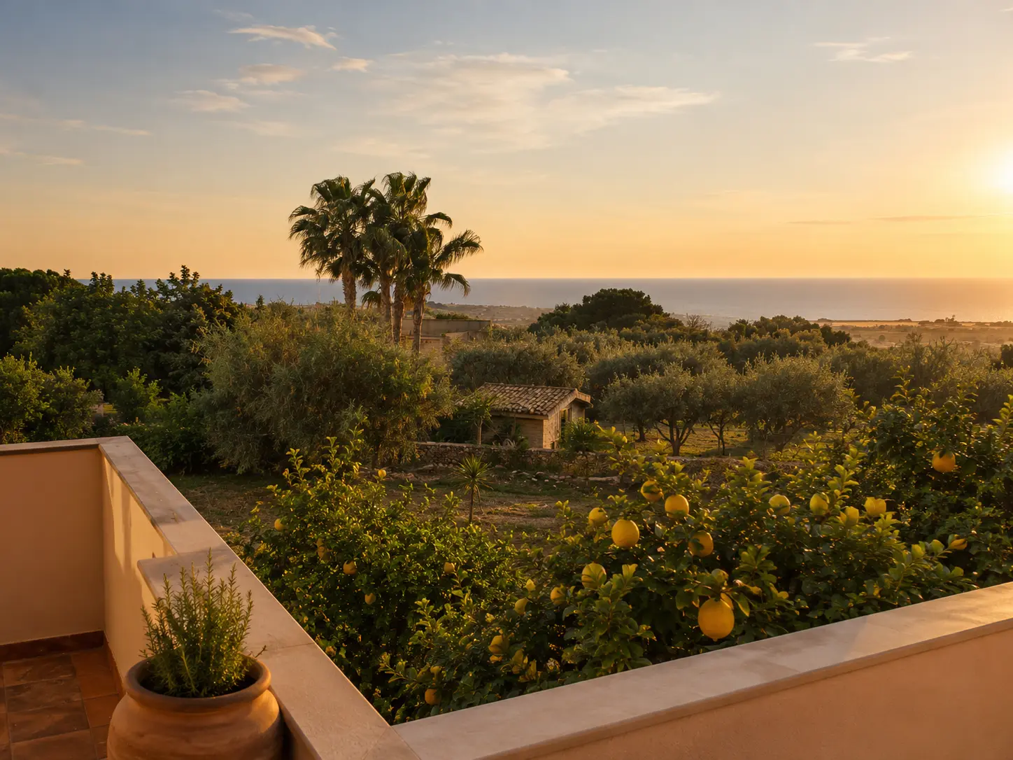 Countryside location in southeastern Sicily